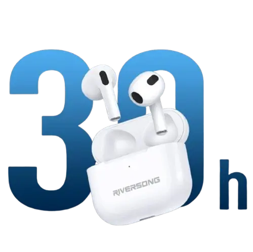 RIVERSONG Airfly L3 Earbuds | ANC/ENC Mode Touch Controler +/-