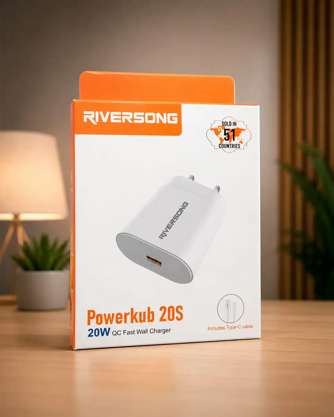RIVERSONG POWERKUB 20S FAST CHARGAR