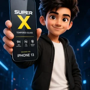 Super X Tempered Glass Scratch Free. Bubble Free. Worry Free. Protect Your iPhone 13 / IPhone 14 Like A Pro HD