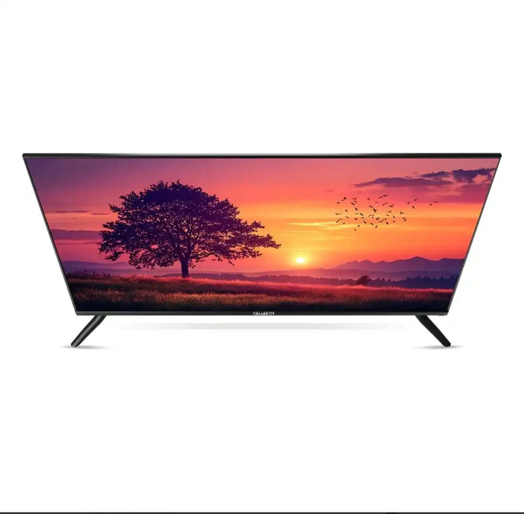 CELLECOR LED 32” FRAMELESS HD QLED TV | Bezel-Less Design SMART