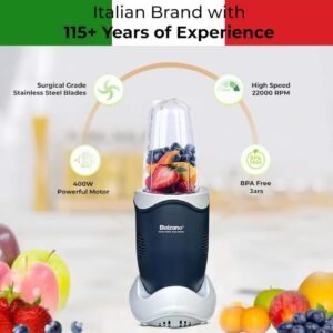 Blender Nutri Blender 1100w Mixer Grinder (EK-2305) 2 Jars Black