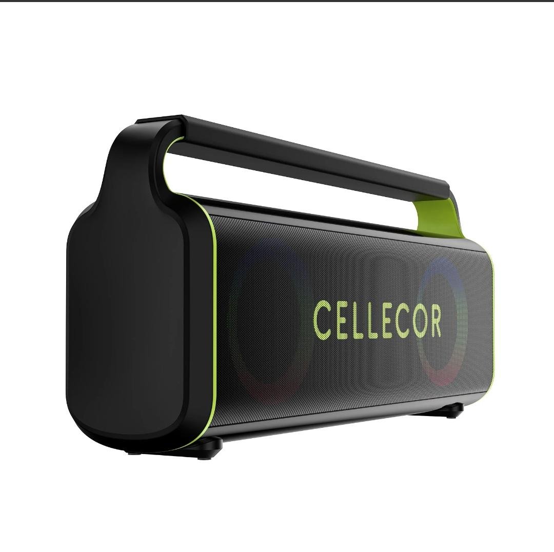 Cellecor CBS-04 Thunder Wireless Speaker with 120W RMS Output comes with 12 hours Playback Time