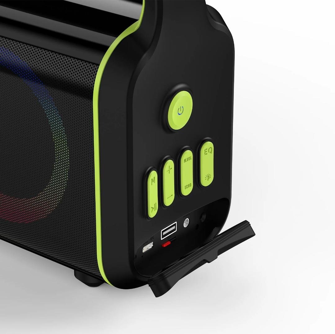Cellecor CBS-04 Thunder Wireless Speaker with 120W RMS Output comes with 12 hours Playback Time