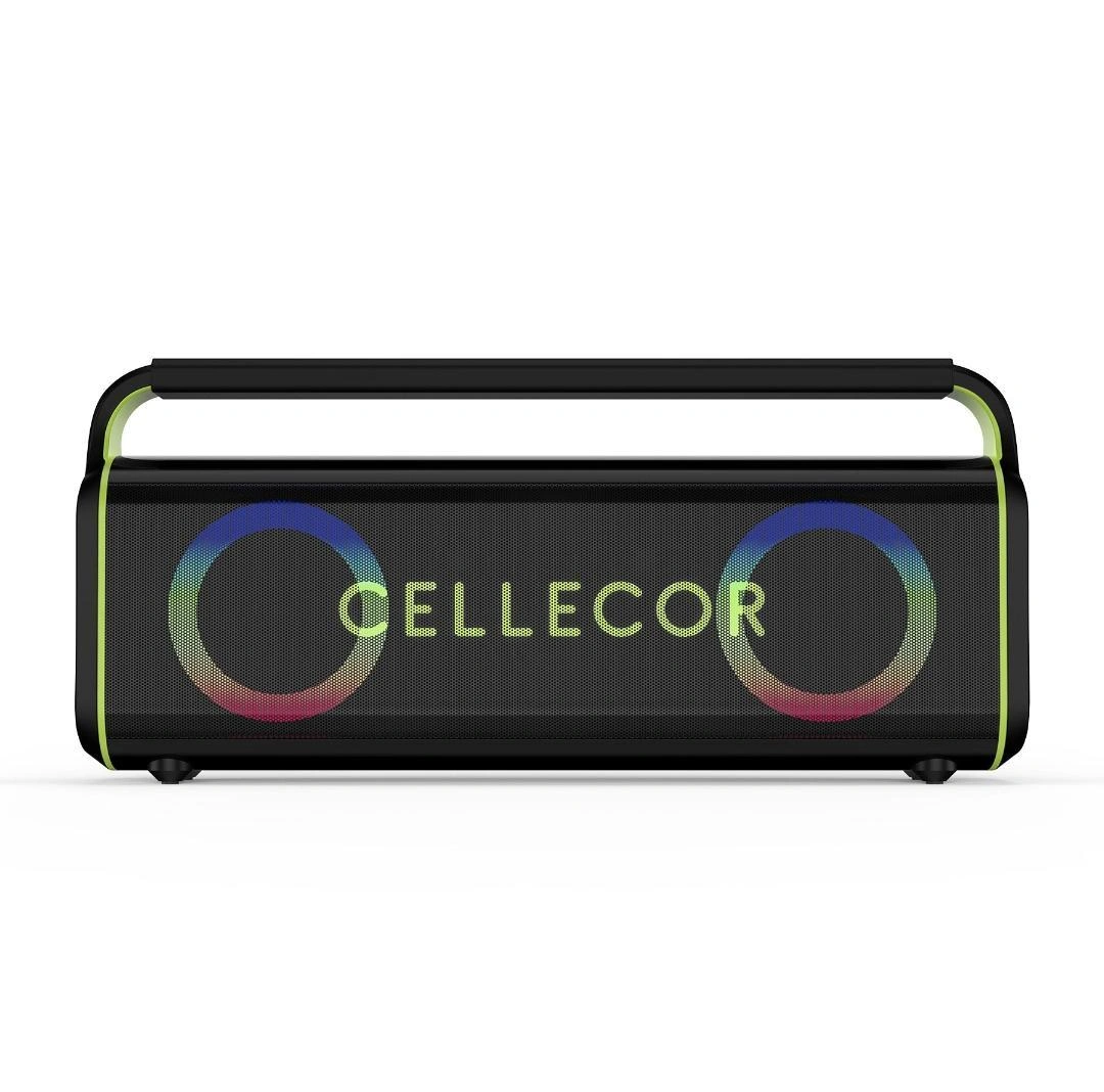 Cellecor CBS-04 Thunder Wireless Speaker with 120W RMS Output comes with 12 hours Playback Time