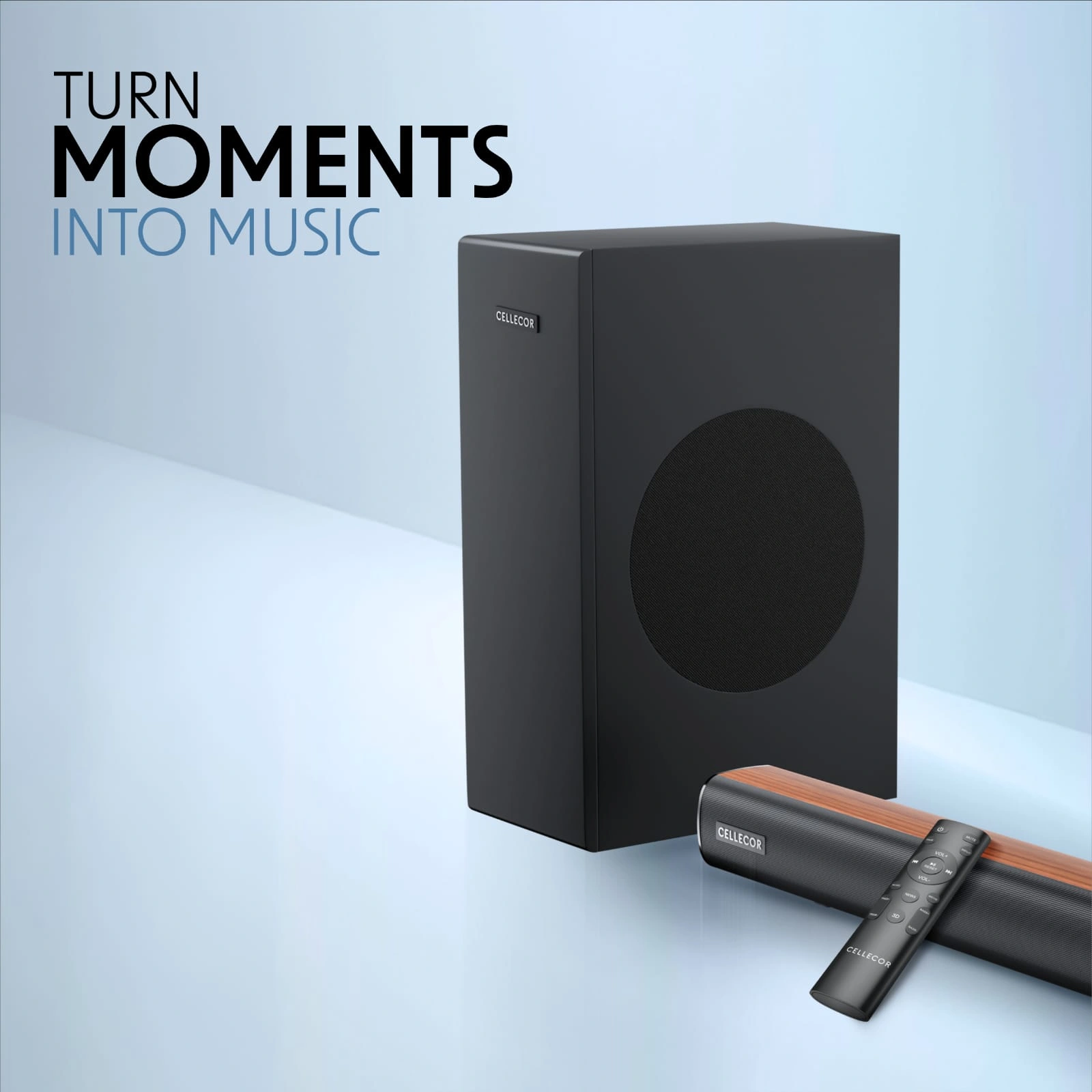 Cellecor TuneX CBS-01 PLUS 160W RMS Bluetooth Soundbar