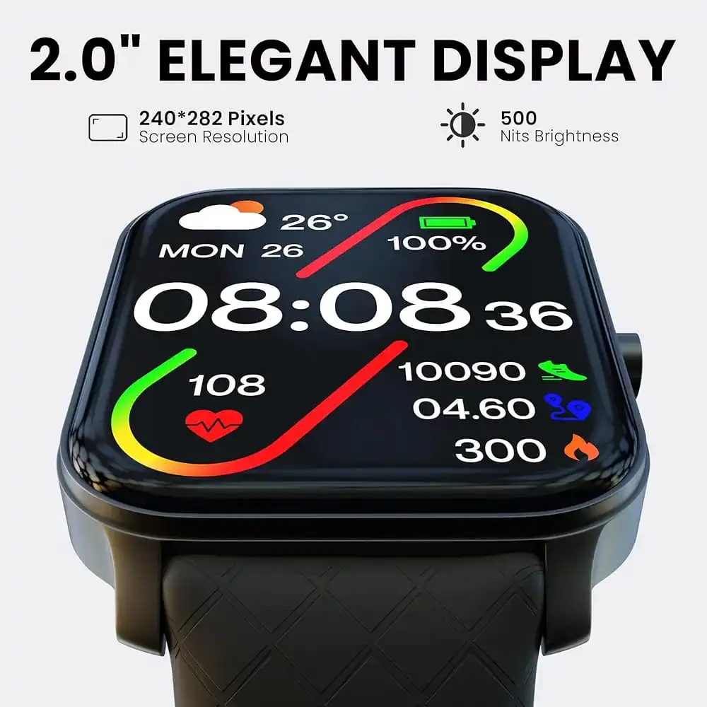CELLECOR A2 PRO FIRE 2.0" BT Calling Smartwatch