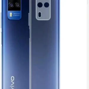 Vivo Y53s, 360 Degree Protection | Protective Design Transparent Back For Vivo Y53s (Black, Camera Bump Protector,