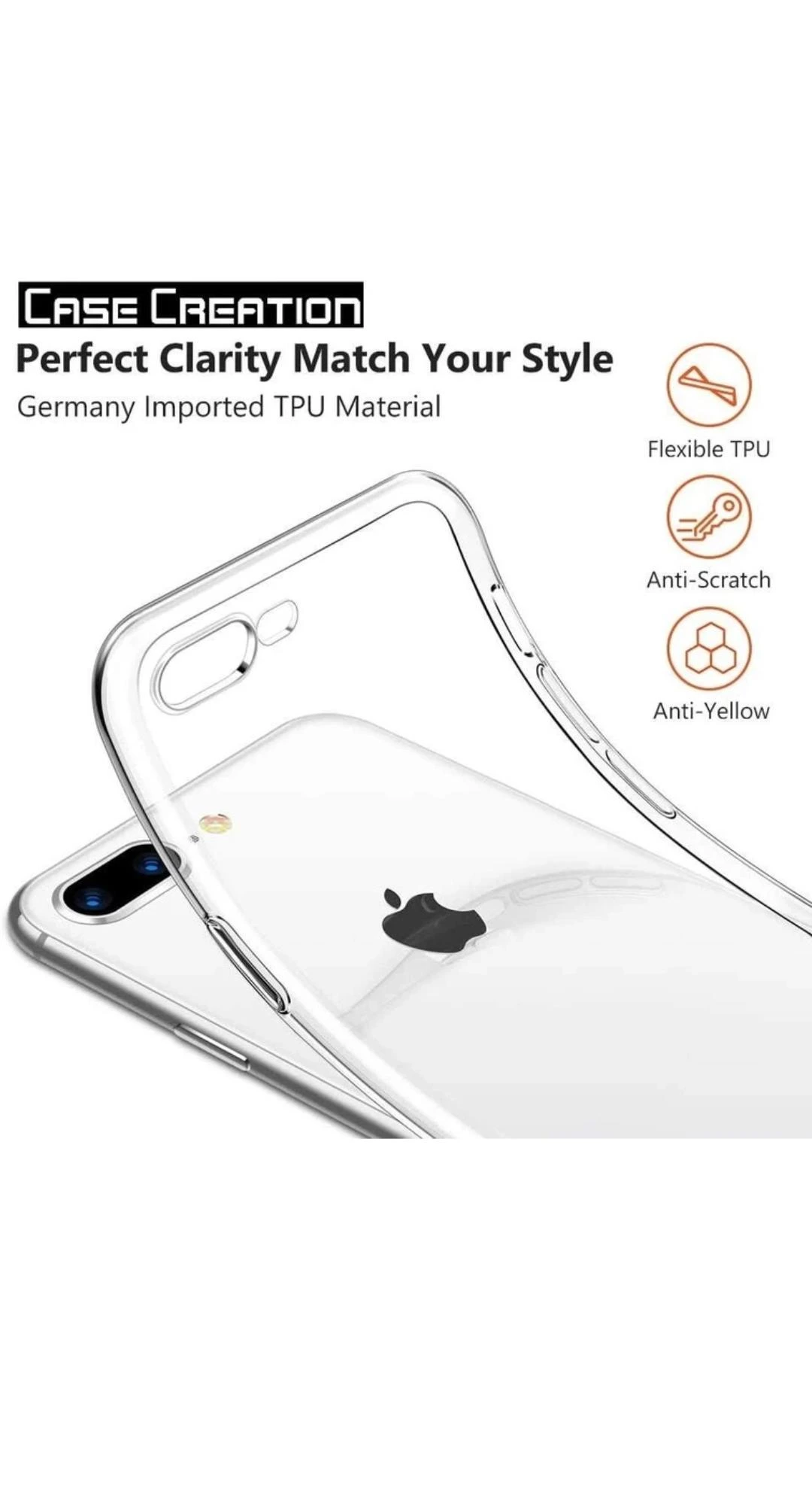 Vivo Y53s, 360 Degree Protection | Protective Design Transparent Back For Vivo Y53s (Black, Camera Bump Protector,