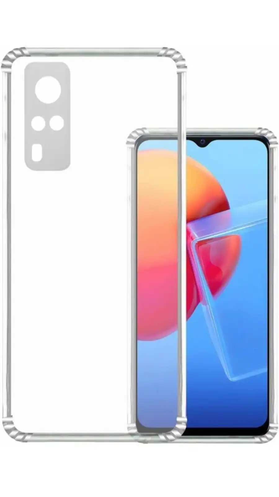 vivo y51./y31 2020 4g Transparent Back Cover for Vivo Y51(2020) - Camera Protection.