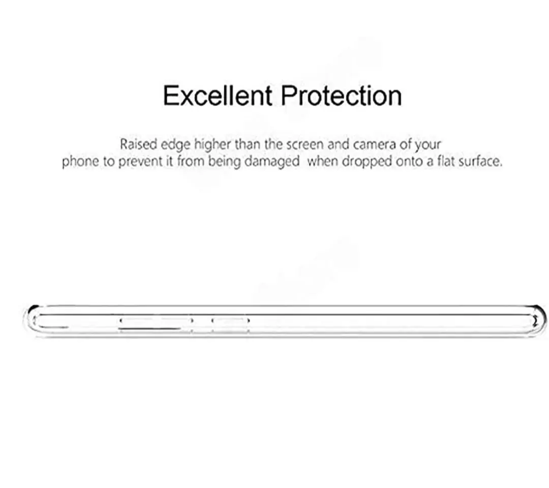 Transparent Crystal Clear Back Cover for Vivo S1 Pro | Shockproof Soft TPU Case