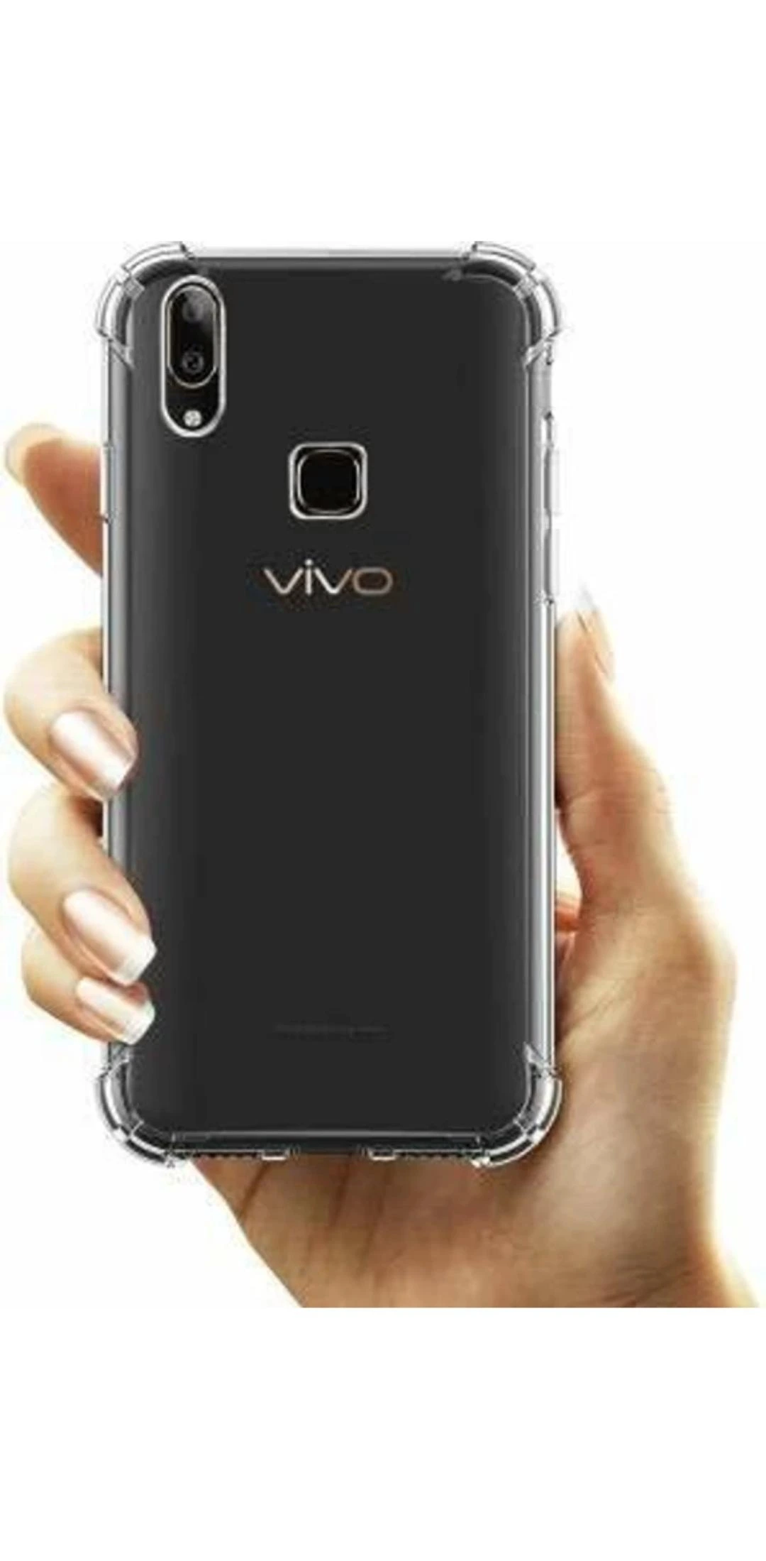 VIVO Y95 Transparent Mobile Back Case Shock Proof Design Camera Edges Protection Crystal Clear Phone Case Silicon Soft TPU and Flexible Bumper Phone Cover
