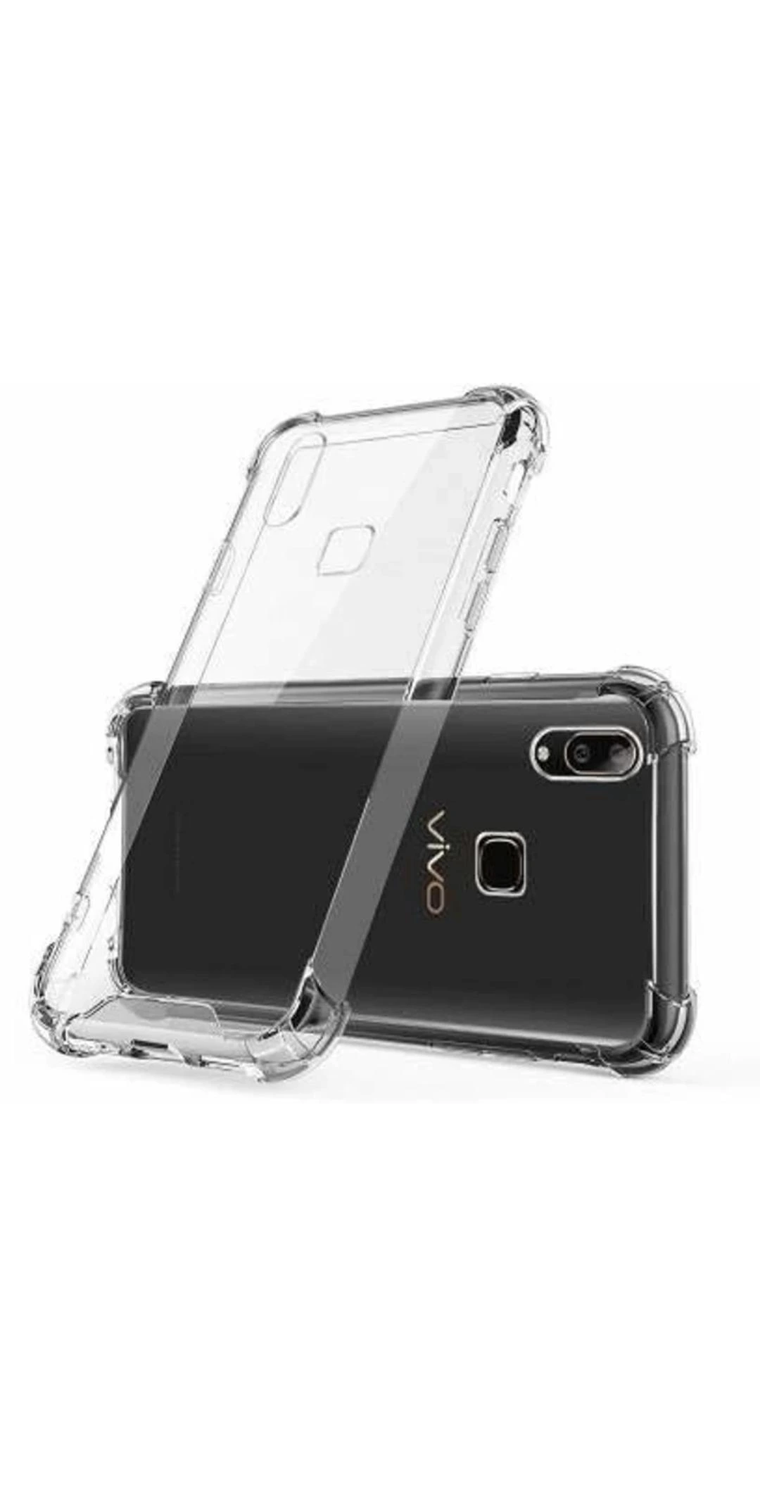 VIVO Y95 Transparent Mobile Back Case Shock Proof Design Camera Edges Protection Crystal Clear Phone Case Silicon Soft TPU and Flexible Bumper Phone Cover