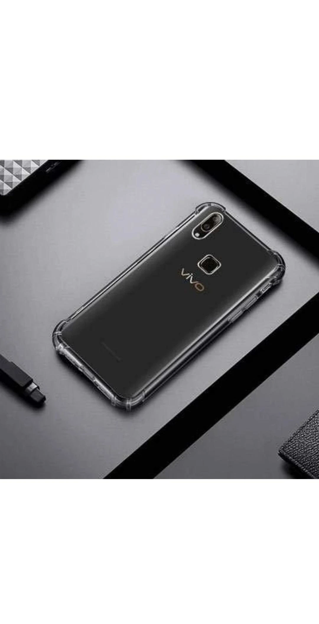 VIVO Y95 Transparent Mobile Back Case Shock Proof Design Camera Edges Protection Crystal Clear Phone Case Silicon Soft TPU and Flexible Bumper Phone Cover