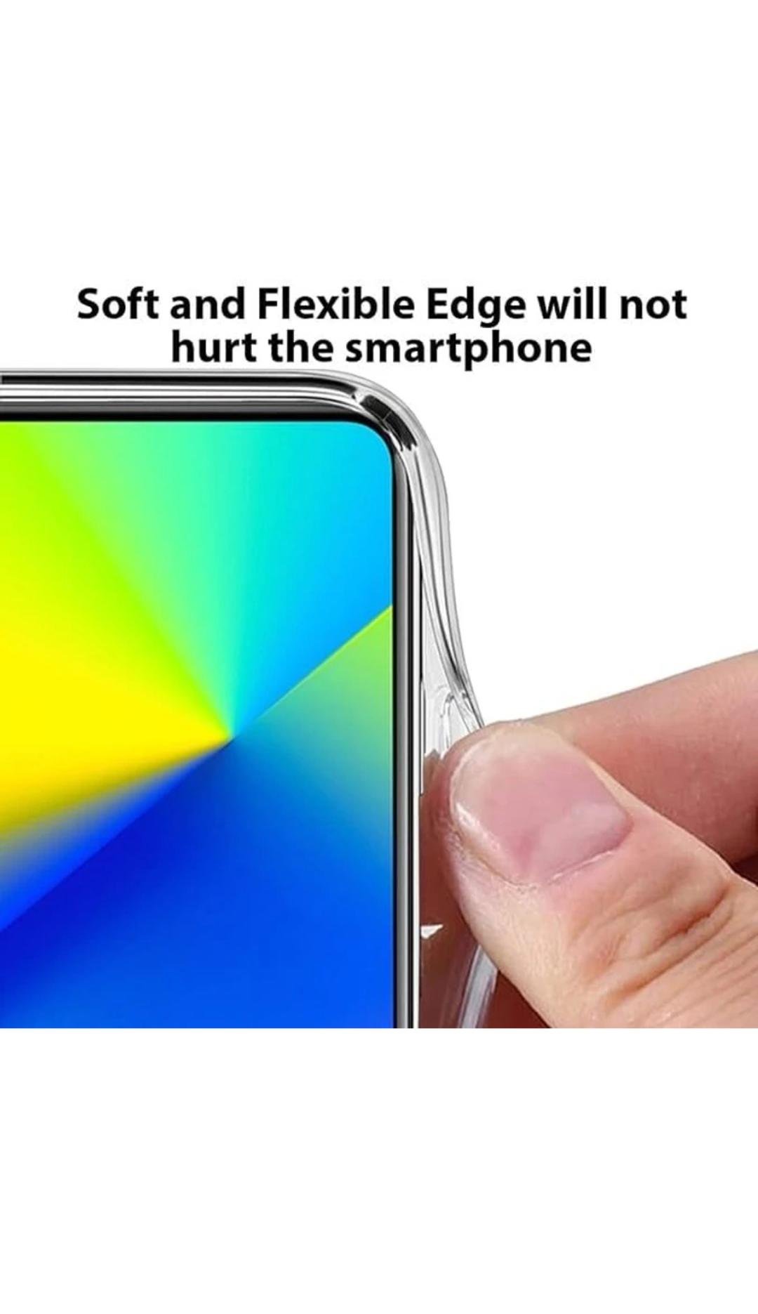 Apple iPhone X / Xs (Silicon Crystal Clear Slim PC & TPU, Soft & Shockproof Back Case, Magnetic Case), Transparent