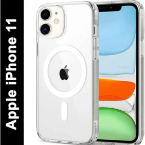 iPhone 11 Clear Case | Soft Flexible Slim-Fit | Full Body 360 Protection Shock Proof TPU Back Cover (Transparent)