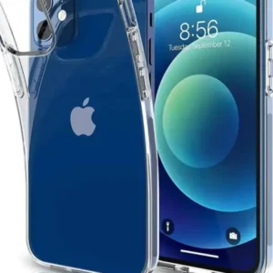Solimo Silicone Shockproof Crystal Clear Back Cover Case for iPhone 12 Mini | 360 Degree Protection