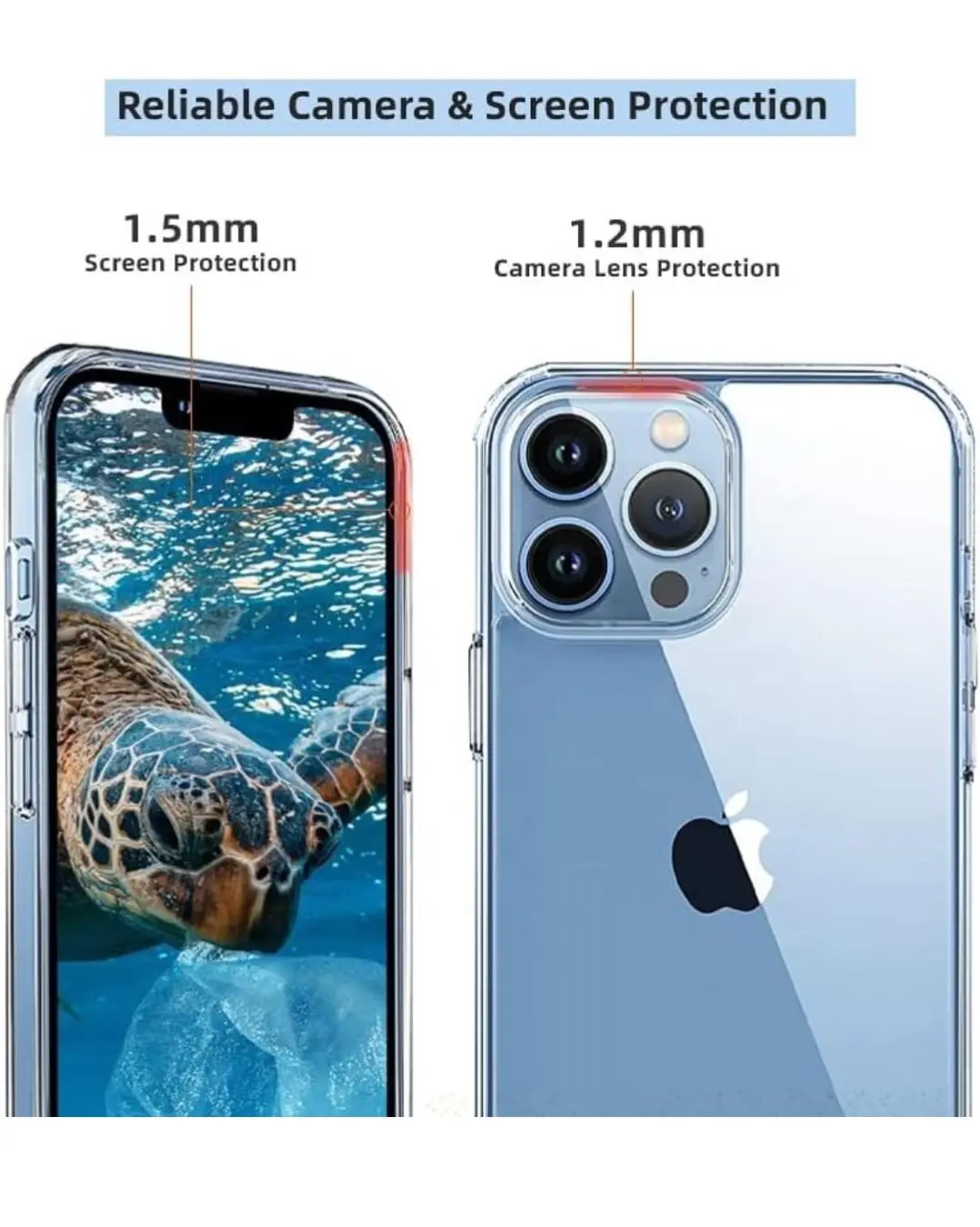 iphone 14 pro  transparant cover safe your device look smart and clear
