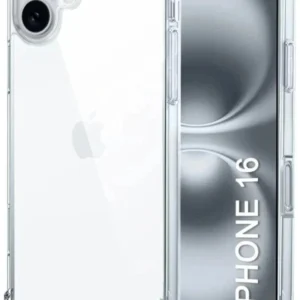 iPhone 17, Clear Transparent, MagSafe Compatible – PC+TPU | Clear White
