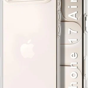 elago for iPhone 17 Air Case, Crystral Clear Case, PC + TPU Hybrid Technology, Ultra Slim, Raised Camera Protection, Durable Scratch-Resistant, Shockproof Protective Cover, 6.6 inch