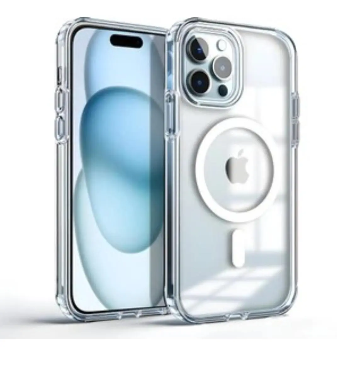 IPhone 15 Pro Max – 100% Crystal Clear Case | Lifetime Anti-Yellow Warranty | 10.8ft Military Drop Protection | MagSafe Compatible