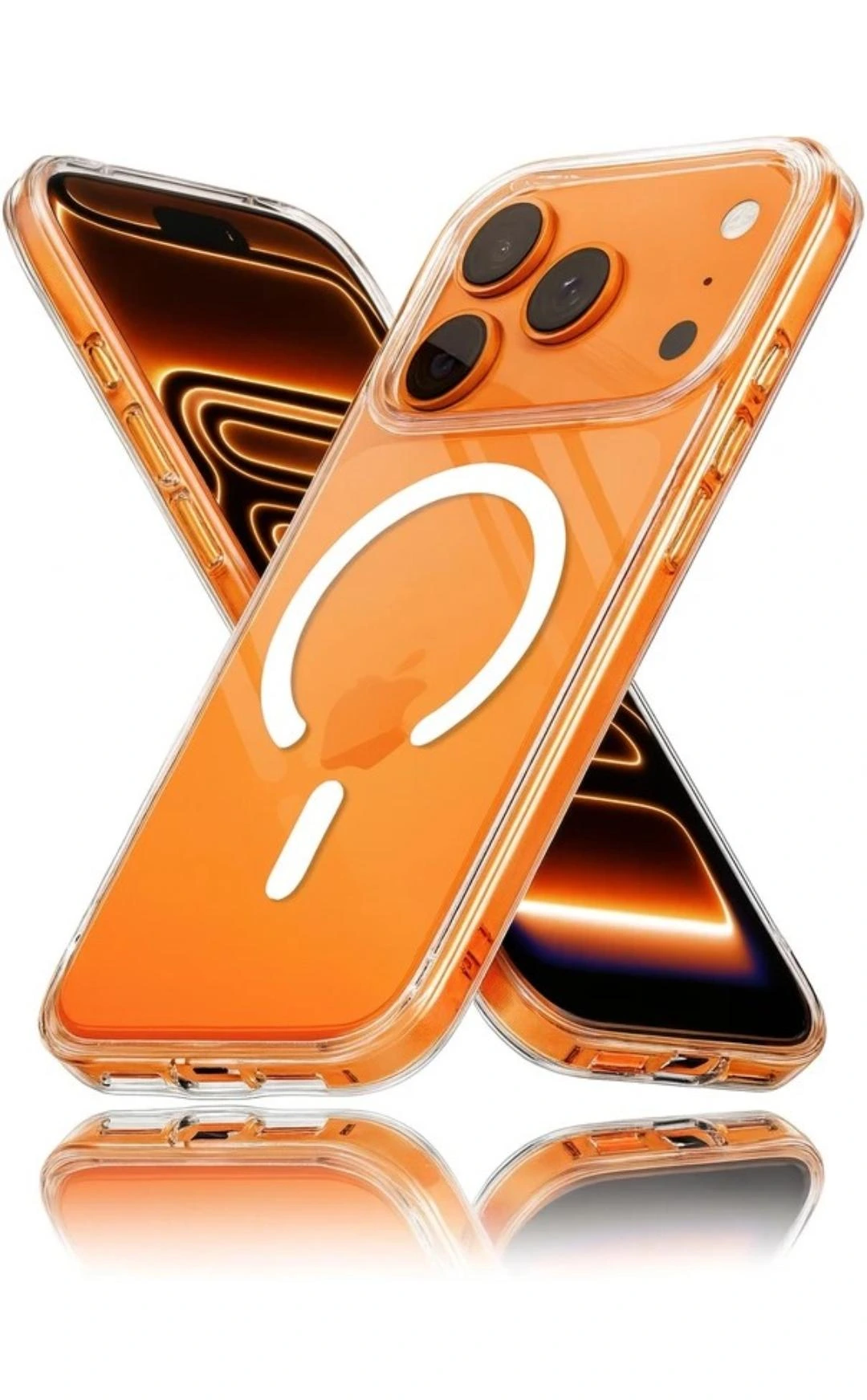IC Clear Case for iPhone 17 Pro Compatible with Magnetic Charging- Premium Transparent Protective Cover with Enhanced Durability - Sleek and Slim Design - Clear Magsafe