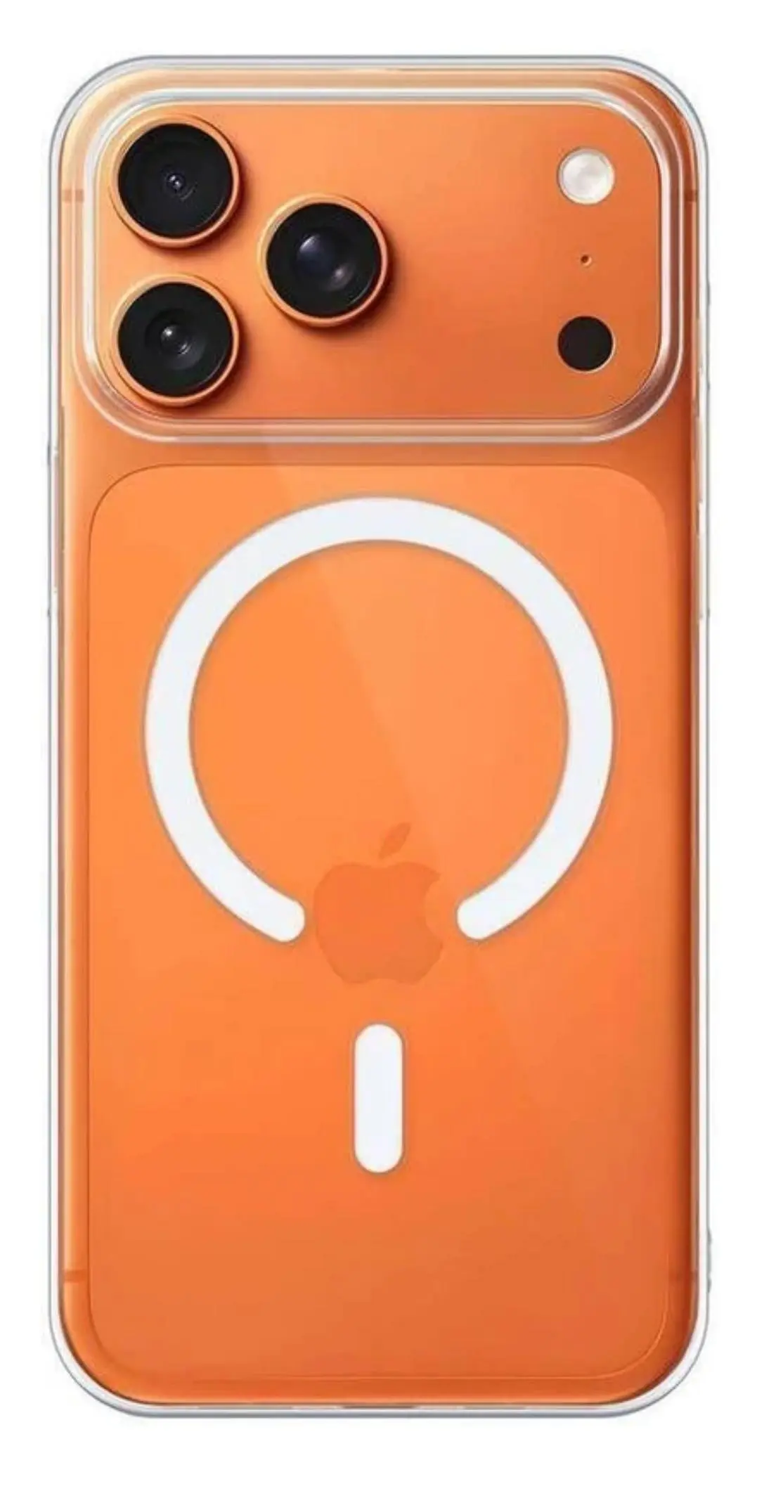 IC Crystal Clear Magnetic Compatible with iPhone 17 Pro Max Case with Anti-Yellow Anti-Scratch | Shockproof Transparent Cover