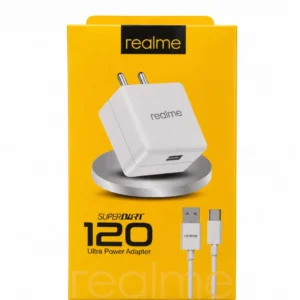 Realme 120W SuperVOOC Power Adapter with Type-C Cable | Ultra-Fast Charging Wall Charger 6 Month Warrenty
