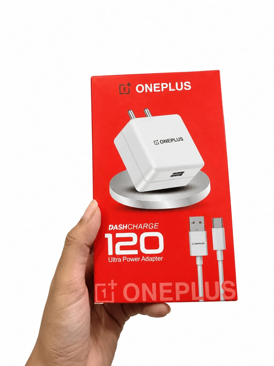 OnePlus 120W Power Adapter with Type-C Cable Ultra-Fast Charger Compatible with OnePlus 12/12R/11/11R/10/10R, Nord CE 3 Lite 5G, Nord 2T 5G, Nord CE 2 Lite 5G, Nord 5G Combo 6 Month Warranty