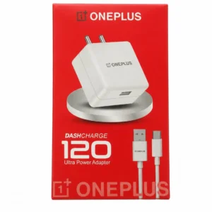 OnePlus 120W Power Adapter with Type-C Cable Ultra-Fast Charger Compatible with OnePlus 12/12R/11/11R/10/10R, Nord CE 3 Lite 5G, Nord 2T 5G, Nord CE 2 Lite 5G, Nord 5G Combo 6 Month Warranty