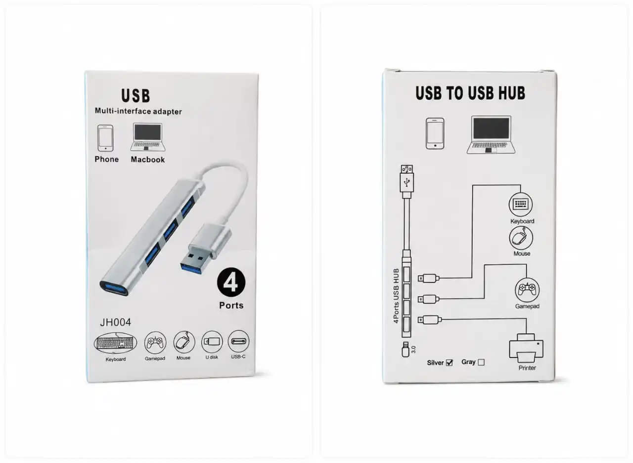 USB TO USB HUB Multi-interface adapter.