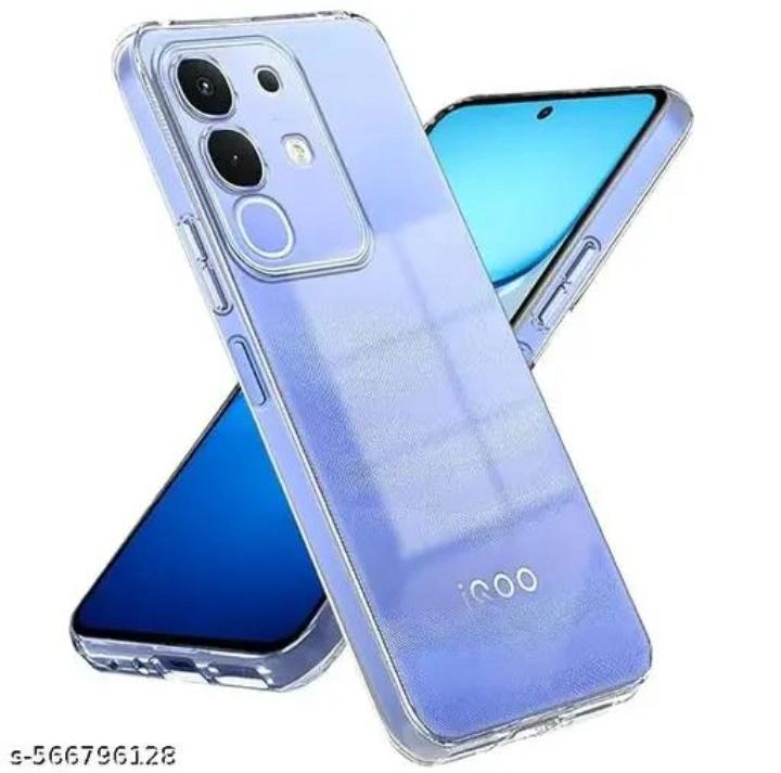Vivo T4X 5G | PREMIUM QUALITY | CRYSTAL CLEAR | CAMERA BUMPER | (Transparent, Camera Bump Protector,