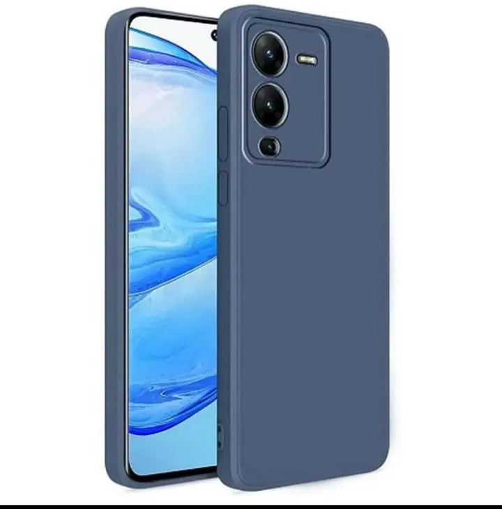 Vivo V25 Pro 5G (Soft & Shockproof Back Case with inbuilt Cushioned Edges),