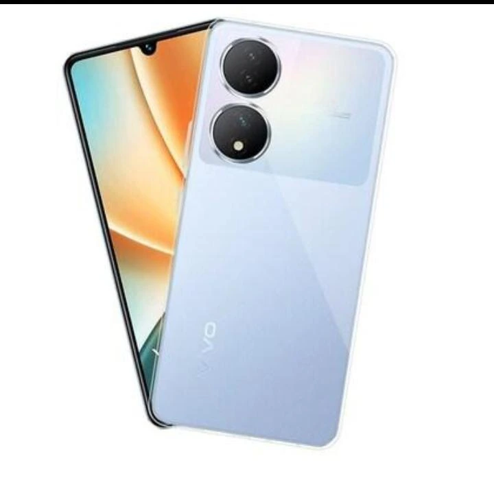 Back Cover for Vivo Y100 5G (Transparent, Shock Proof, Silicon,