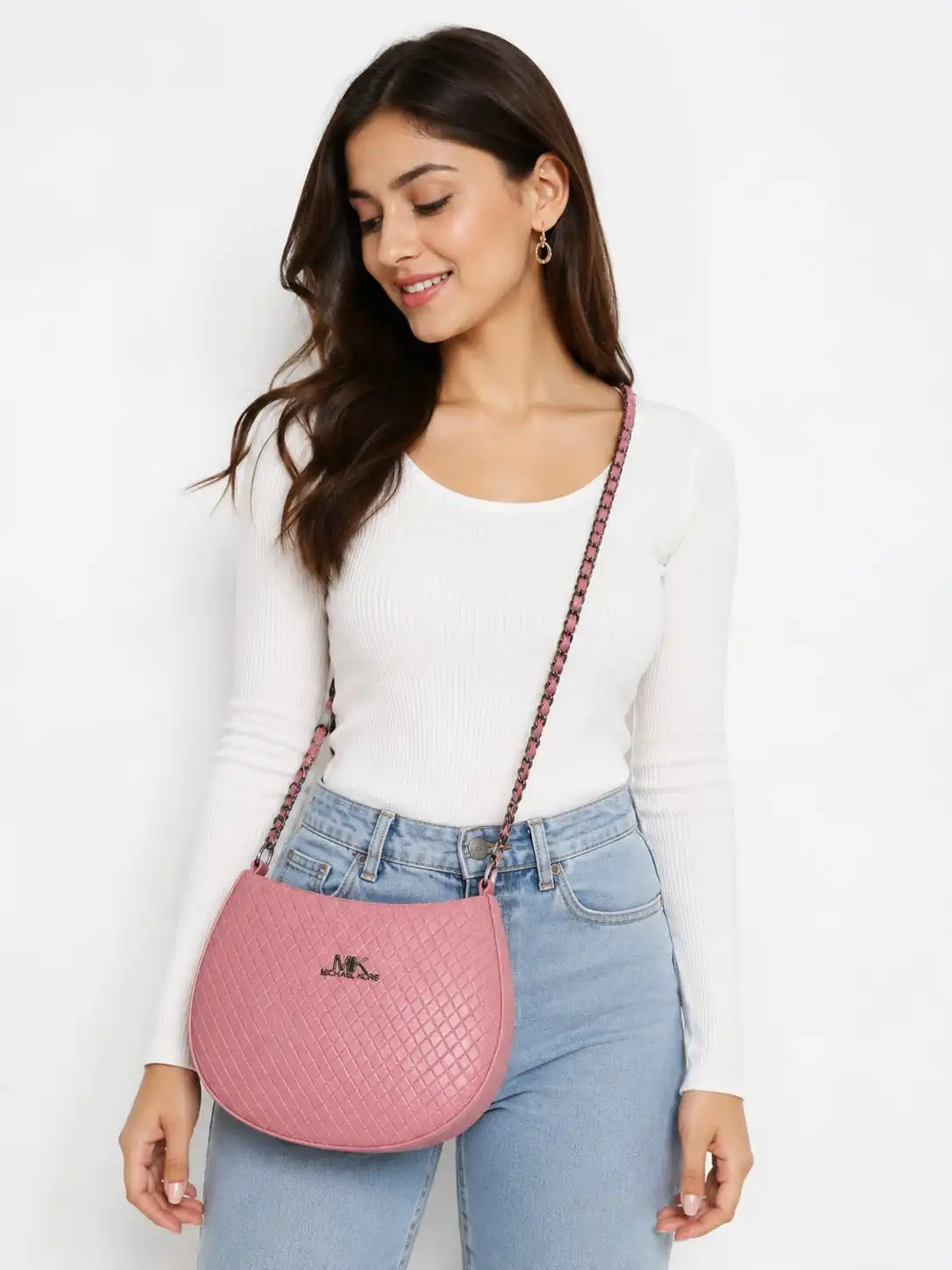 PU Leather Handbag for Women, Stylish Ladies Purse, Shoulder Bag, Sling Crossbody Bag, Fashion Hobo Handbag, Trendy Girls Purse, Designer Ladies Bag for Office Party, Mini Handbag