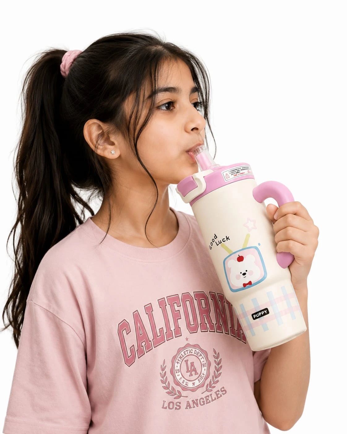 Cute tumbler Lightweight and convenient for school, college, office, gym, travel, and outdoor activities.