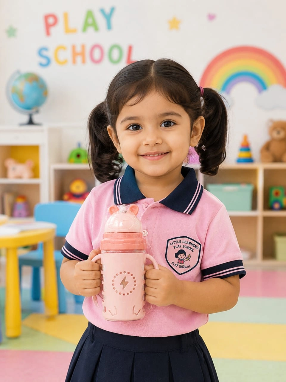 Kid-Friendly Handles specially designed for little hands,bottel