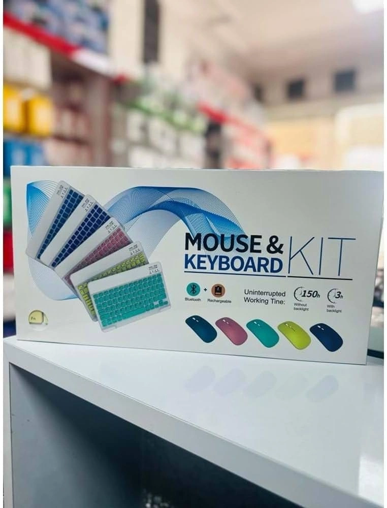 Both the keyboard and mouse Bluetooth Connectivity.