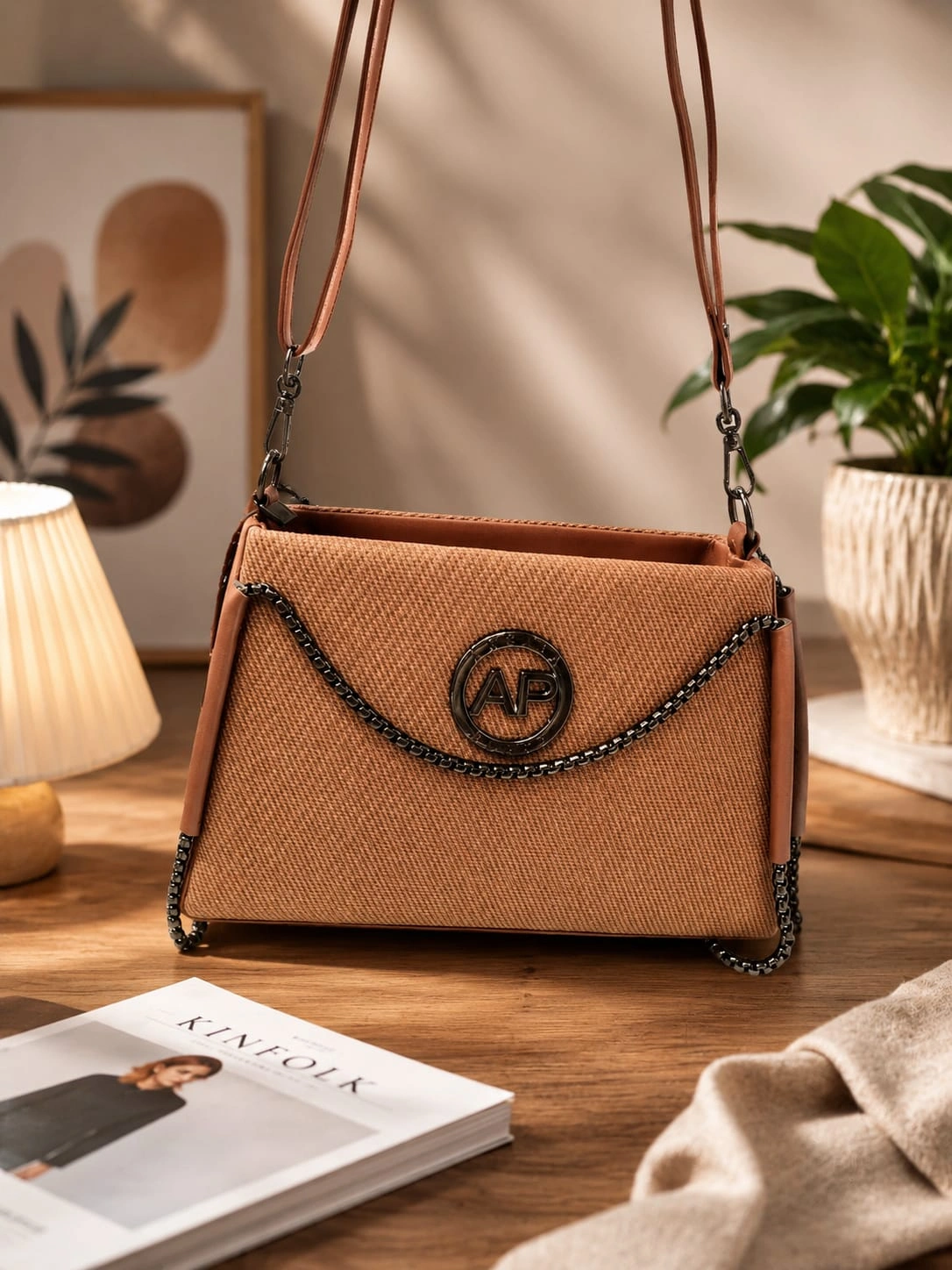 Women's bag Premium Quality Material: Crafted from durable, high-quality materials for long-lasting use. with two diffrent colour