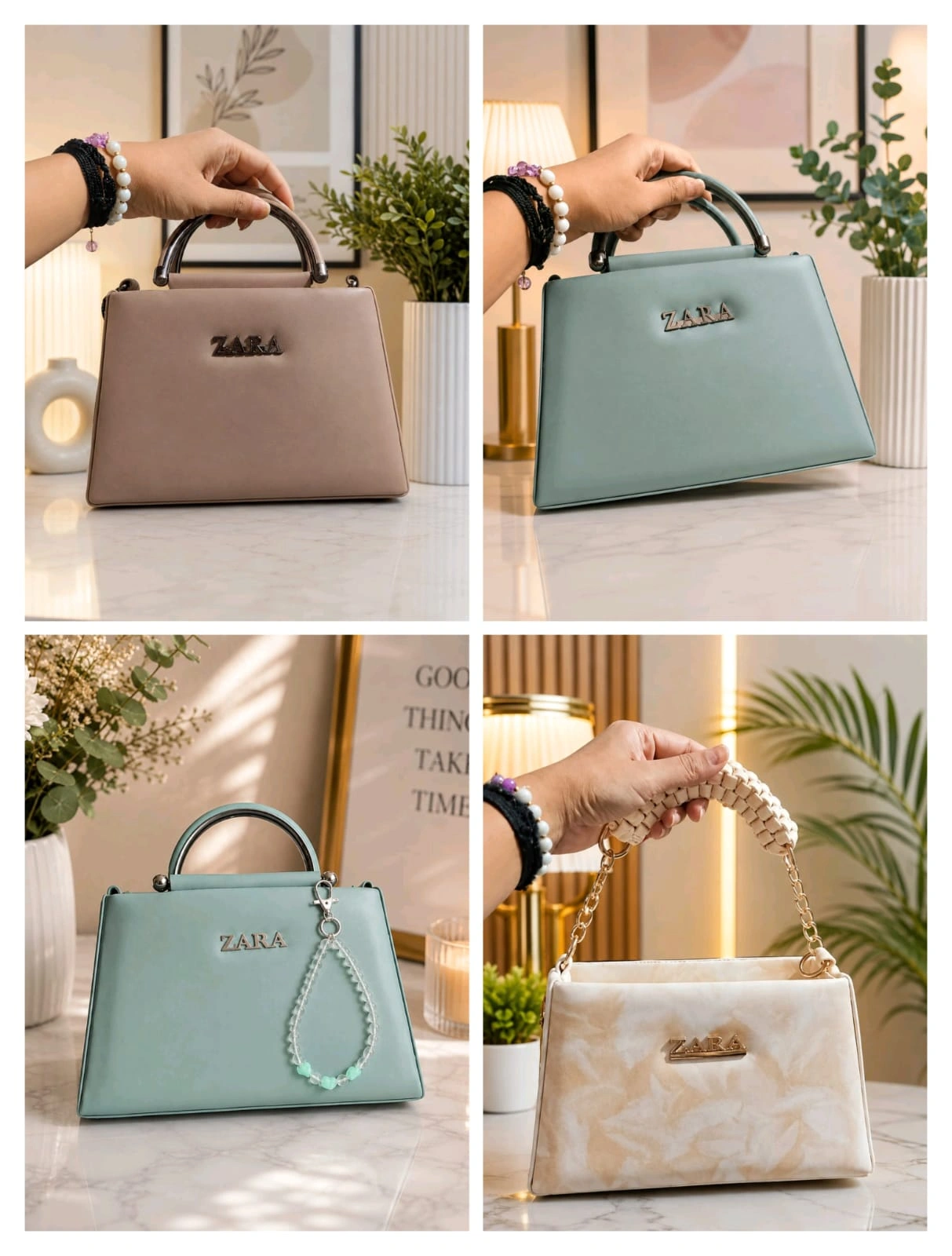 Elegant & Stylish Design – Modern handbag with a premium finish, perfect for casual outings, parties, shopping, and office use. with 4 diffrent colour