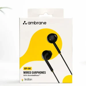 Ambrane EP-38 Wired Earphones online warrenty 180 days