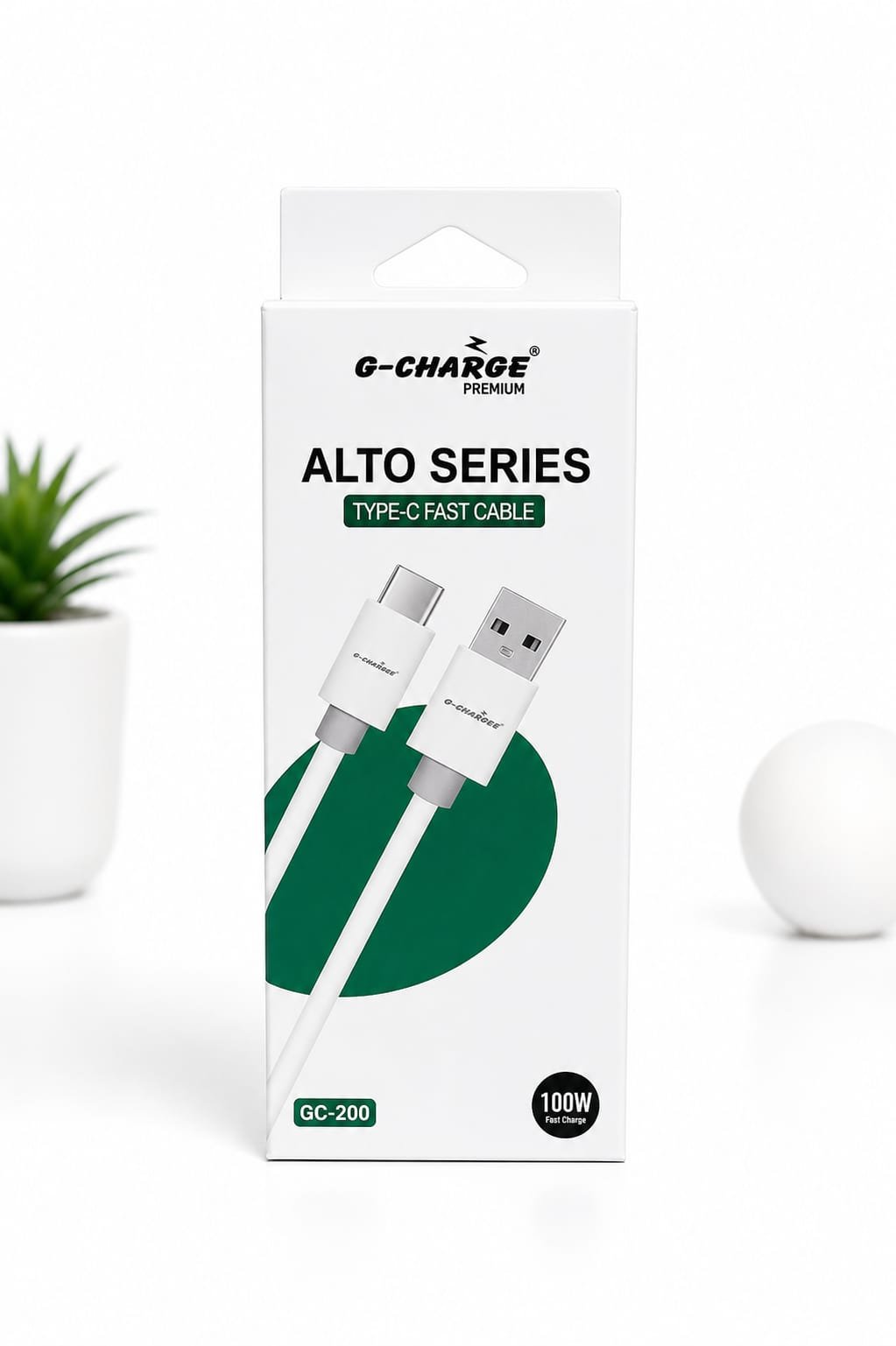 ⚡ G-CHARGE ALTO SERIES – Type-C Fast Cable (6 month warrenty)