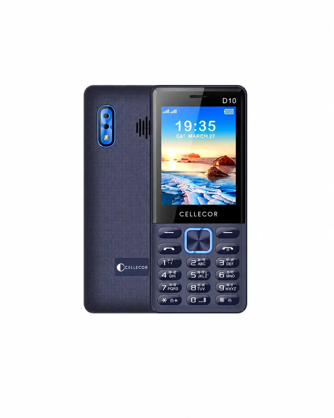 Cellecor D10 Keypad 2.8-inch Display – Clear and comfortable viewing.with warrenty by site