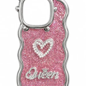 Iphone 16 pro Sparkle in Style with the Queen Glitter Phone Cover! ✨👑