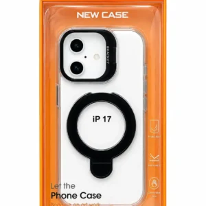 IPHONE 17 Crystal-clear transparent design showcases the original look of your smartphone. Premium black camera frame adds a stylish and protective touch.