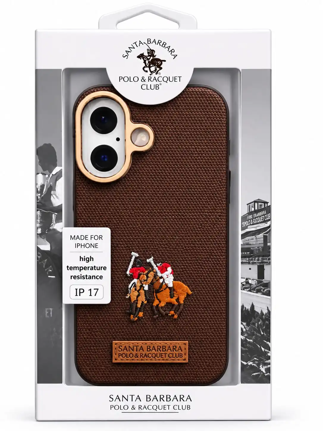 Iphone 17 Premium textured finish gives your phone a sophisticated and stylish look.