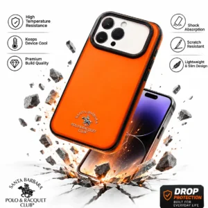 IPhone17promax Premium Santa Barbara Polo & Racquet Club protective phone case.