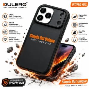 DULERO Fashion Case specially designed for iPhone 17 Pro Max.