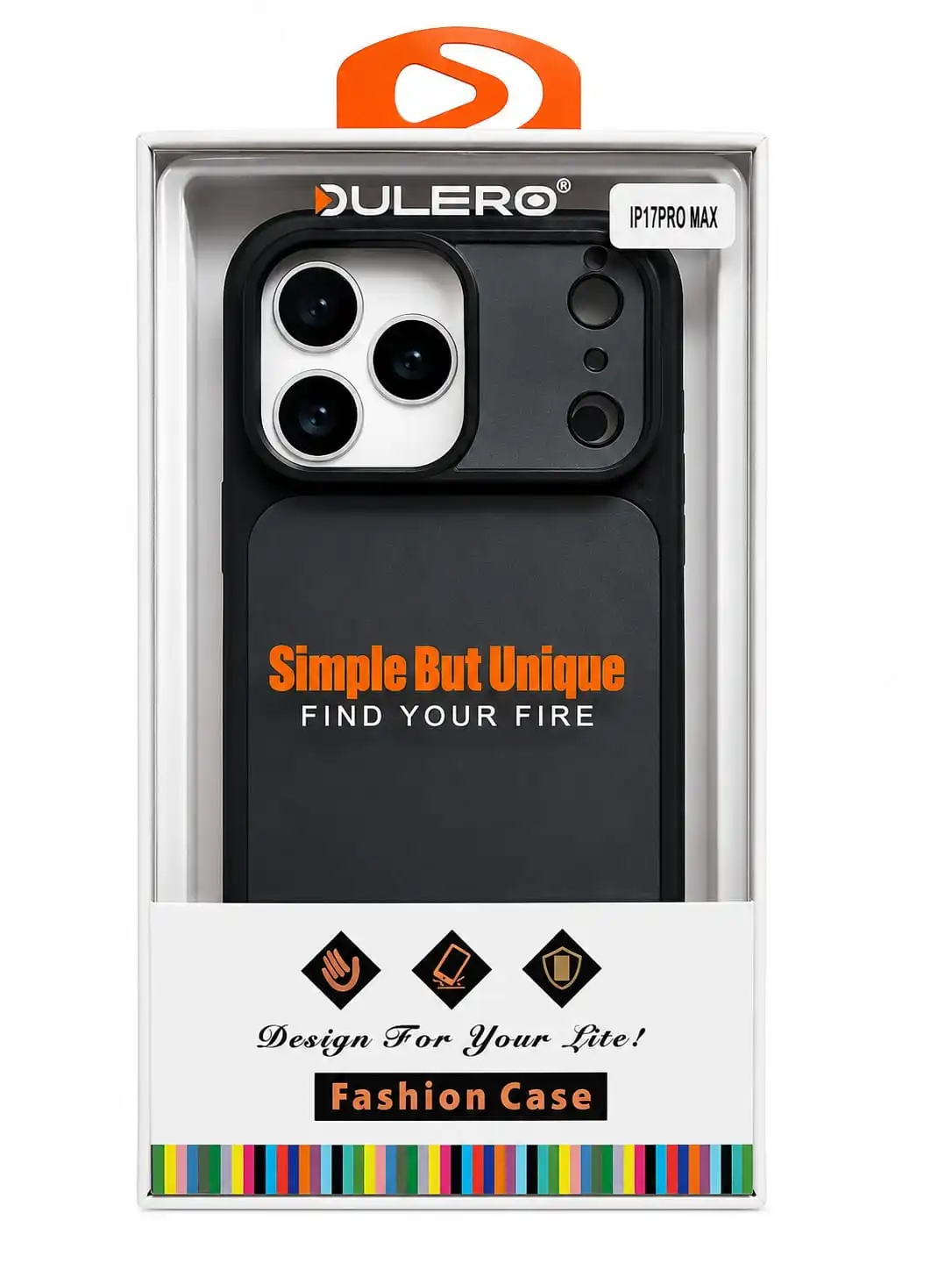 DULERO Fashion Case specially designed for iPhone 17 Pro Max.