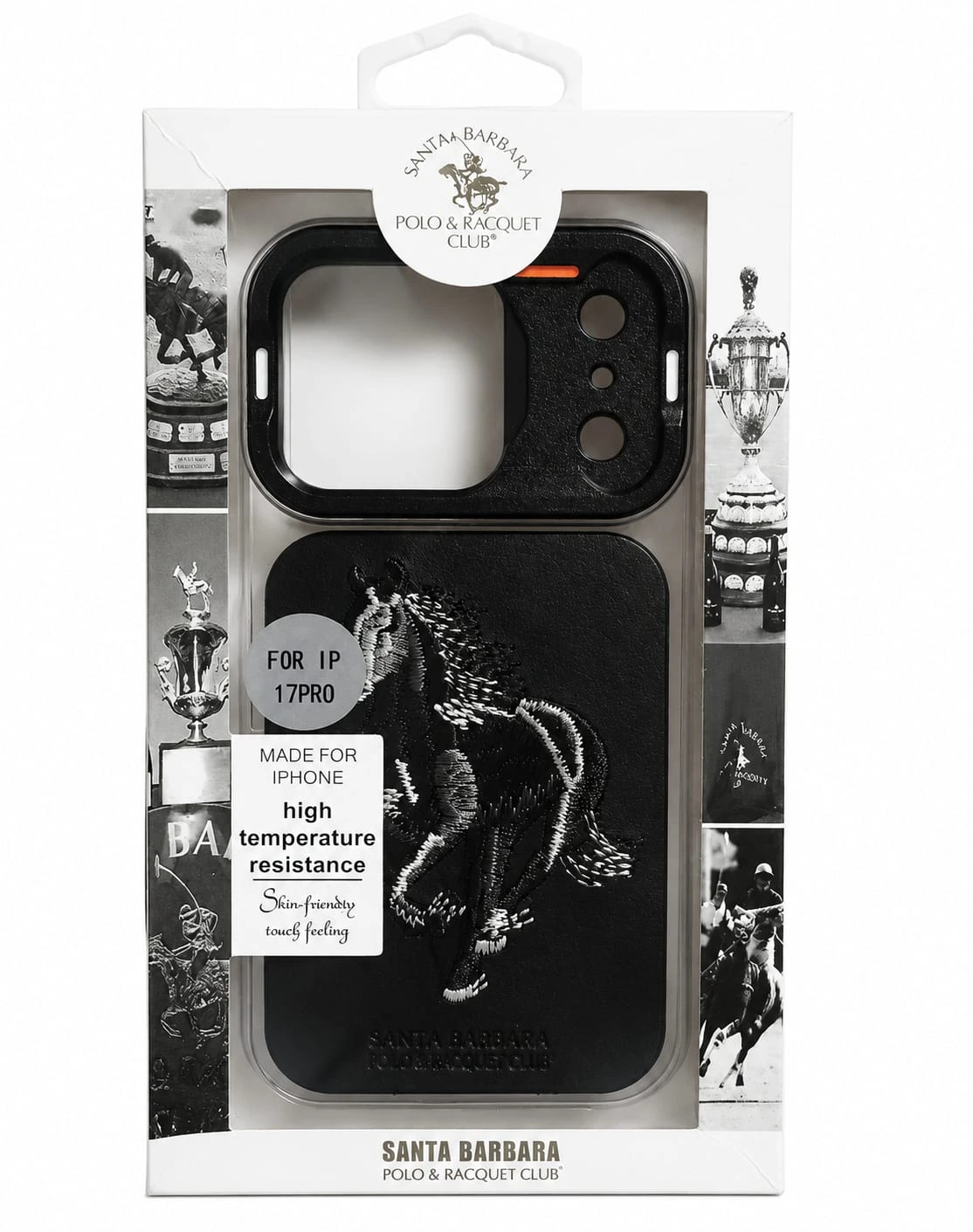 IPhone 17promax Premium Santa Barbara Polo & Racquet Club fashion phone case.