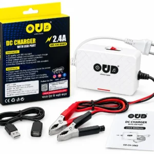 OUD DC Charger with USB Port | 2.4A Fast Charging | OD-CH-5063.